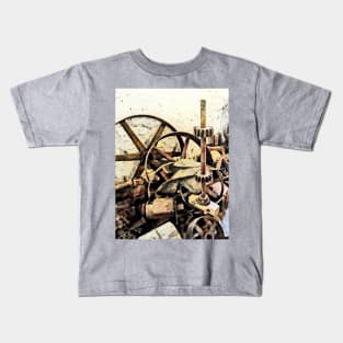 Wheels and Gears in Grist Mill Kids T-Shirt